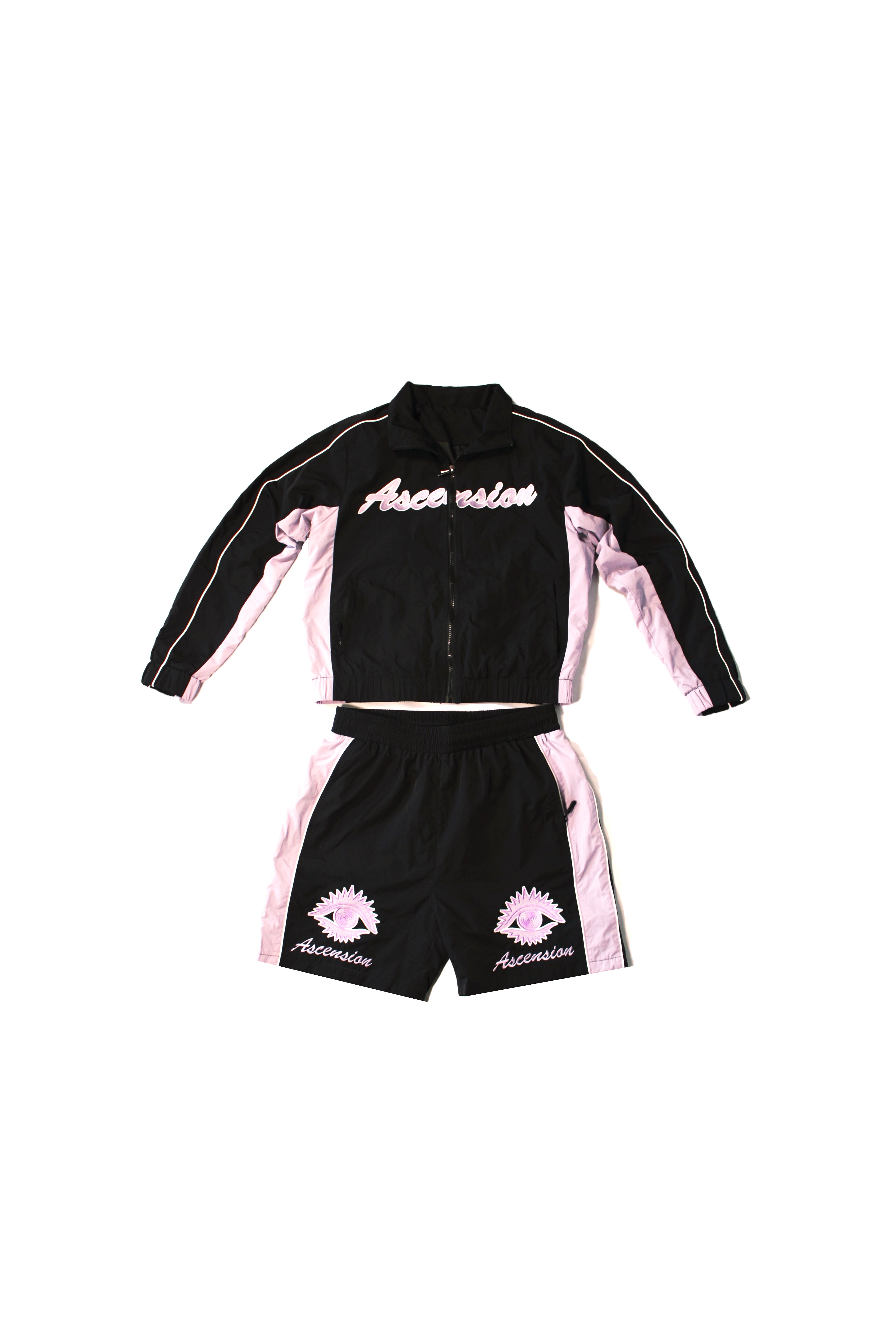 MIDNIGHT LILAC' WINDBREAKER SET – ONLY ASCENSION STUDIOS